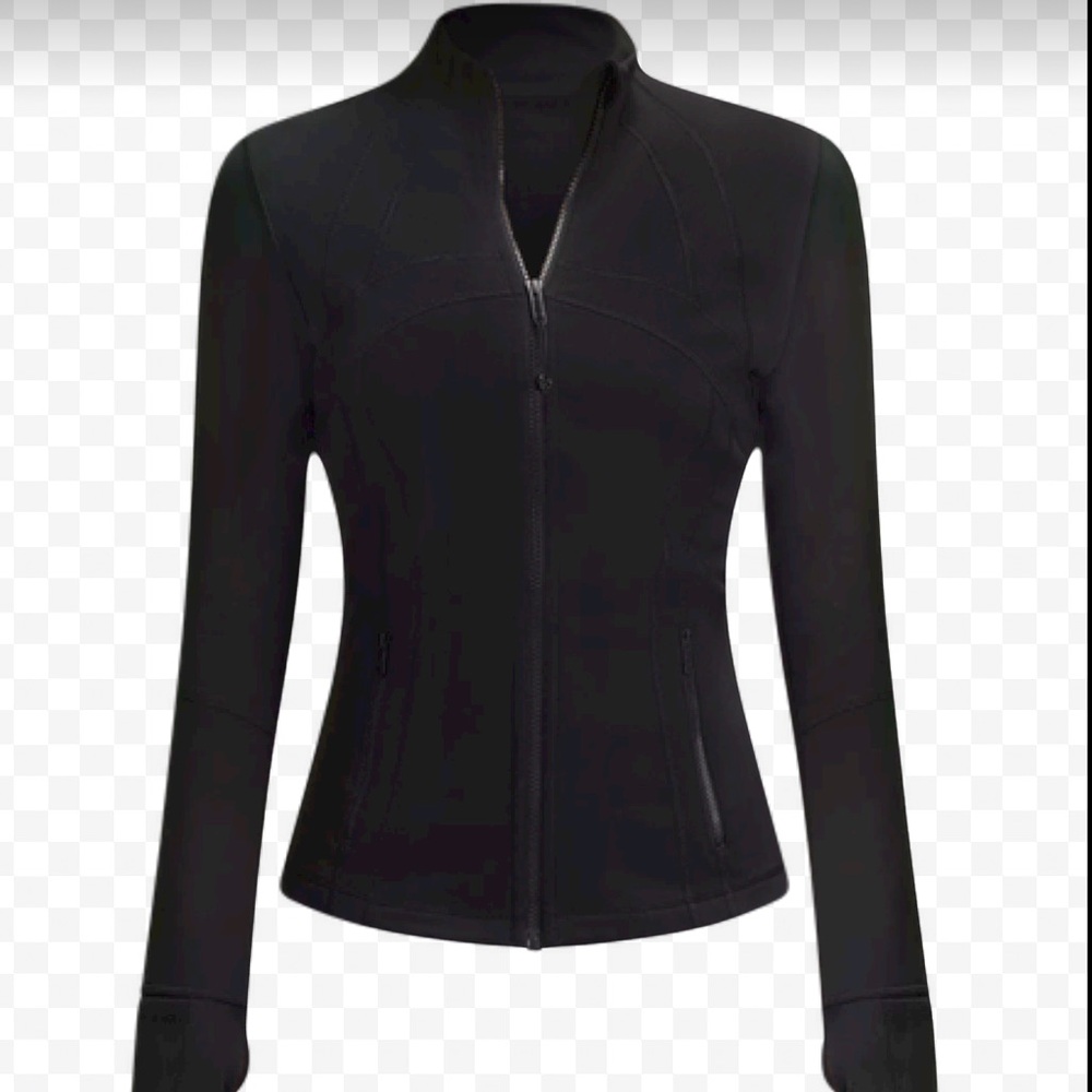 Black lululemon align jacket size 4